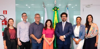  Imagem da notícia - INPI recebe representantes da OMPI para alinhar ações de cooperação em 2026