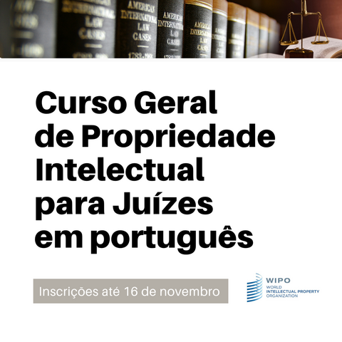 Curso de Ensino à Distância de Capacitação em Propriedade Intelectual para Juízes