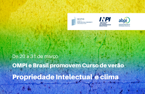 OMPI e Brasil promovem curso de verão sobre PI e clima